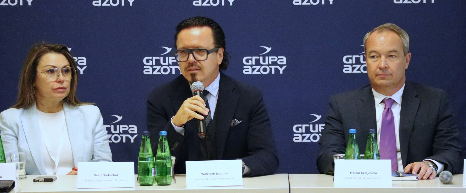 Spotkanie Ministra Aktywów Państwowych z Zarządem i Związkami Zawodowymi Grupy Azoty