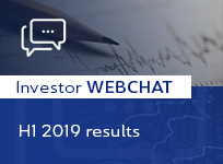Investor webchat H1 2019 results