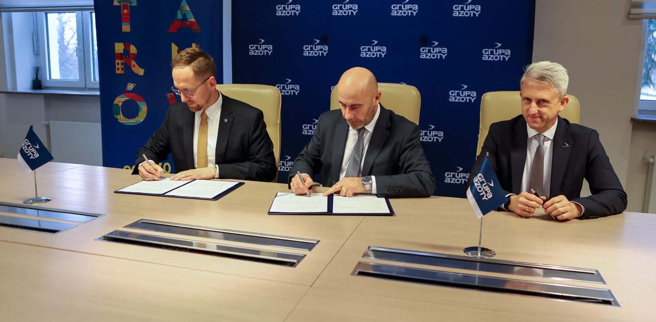 Grupa Azoty and the Municipality of Tarnów sign a Strategic Agreement on  potential areas of cooperation