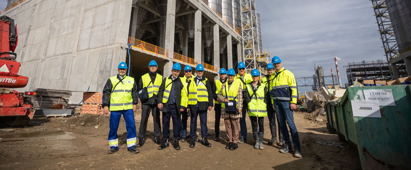 Visit of the Supervisory Board at the construction site